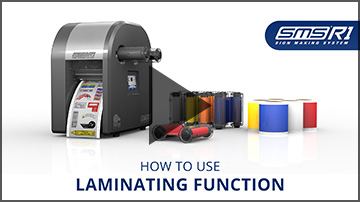 SMS-R1 video | Laminating function