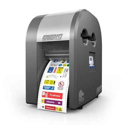 SMS-R1 Multi-colour sticker printer and cutter