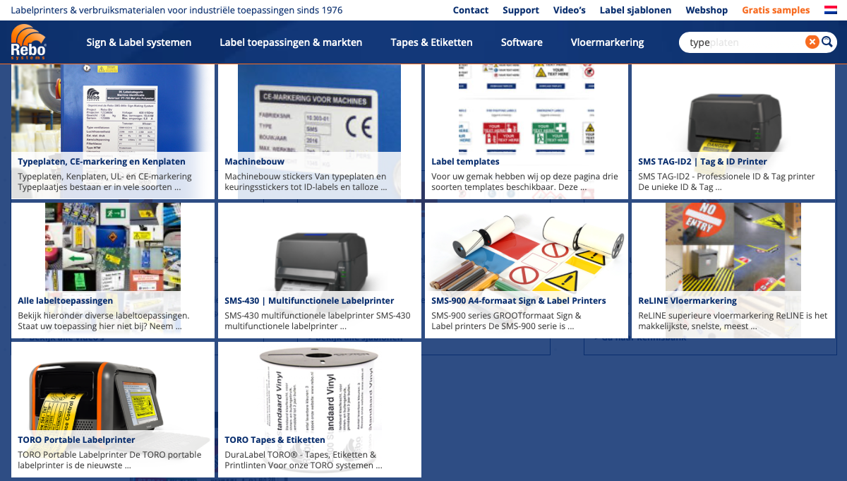 Example screenshot