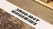 Label locaties met vloerbarcodes