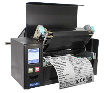 SMS-830-A4-label-printer-open-350px