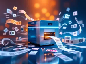 Welke professionele sticker printer is geschikt voor barcode labels?