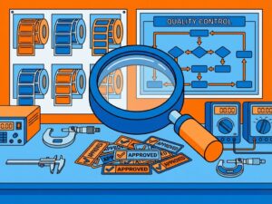 Hoe test je de kwaliteit van inspectielabels?