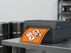 Hoe kan ik GHS-labels printen?