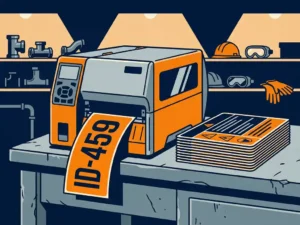 Wat zijn de voordelen van printen ter plekke versus voorgedrukte kenplaten?