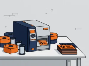 Welke printer accessoires heb je nodig voor kenplaat productie?