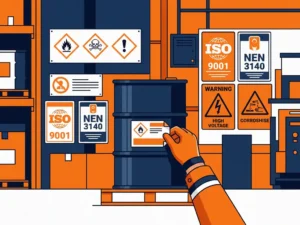 Wat zijn de etiketteringseisen voor omgepakte chemicaliën?