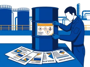 Wanneer moet je een nieuw etiket maken bij het omvullen van chemicaliën?