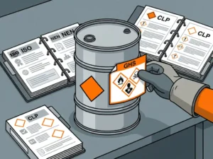 Kan je zelf etiketten printen voor omgepakte chemicaliën op de werkvloer?